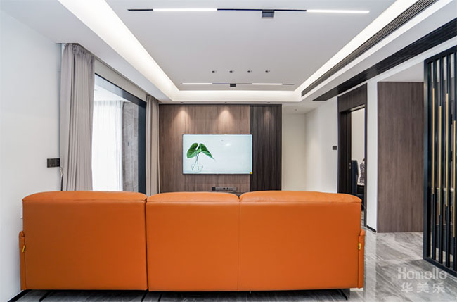 119㎡四居，簡約格局+互動式功能房，生活娛樂兩不誤